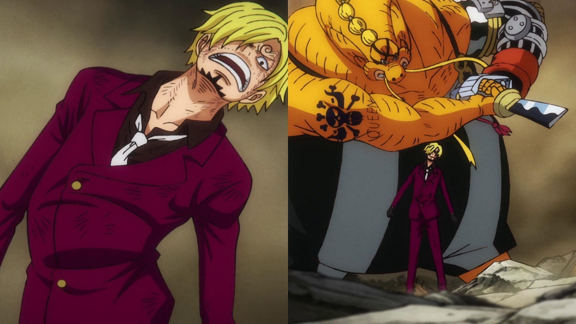 The moment when Sanji&#039;s power up finally kicked in (Image via Toei Animation, One Piece)