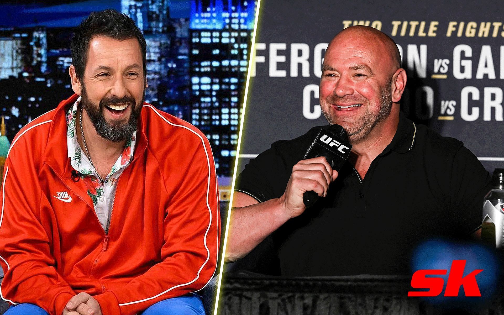 UFC working with Adam Sandler for new comedy show: [Images via: @adamsandler on Instagram]