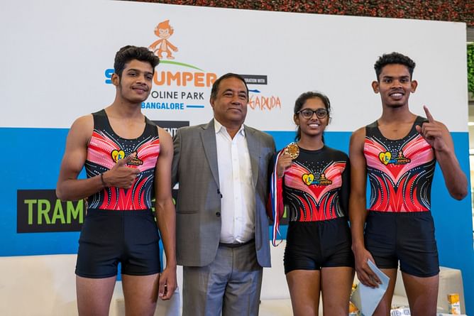 "You will be left wondering how does he jump so high" - Trampoline gymnast Adarsh Bhoir calls for audiences to support the sport