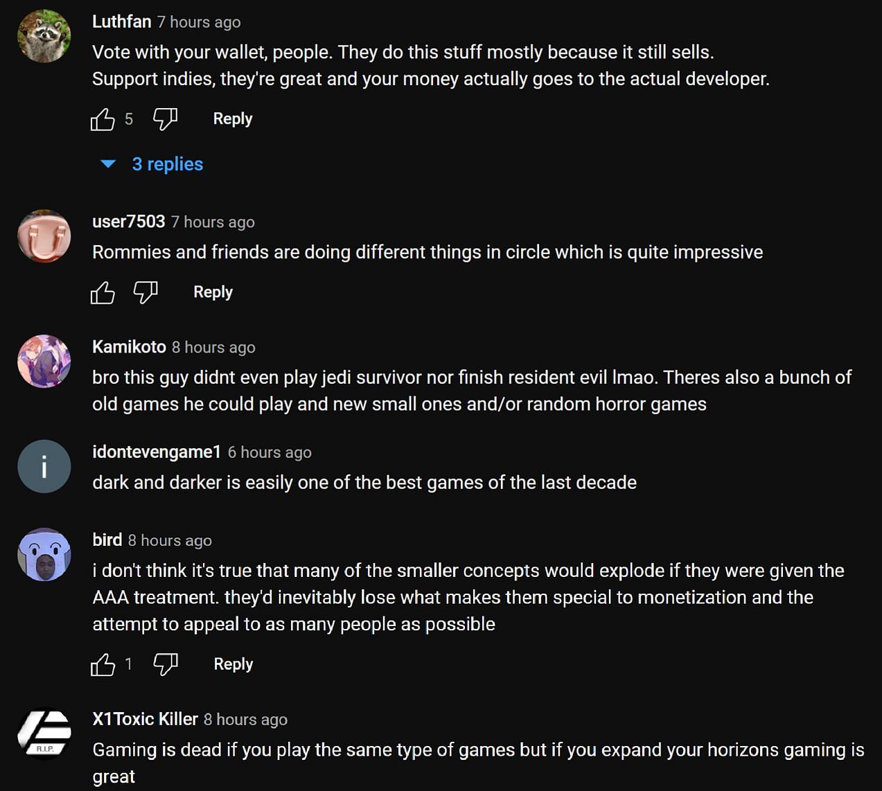 Fans in the YouTube comments section share their thoughts on the streamer&#039;s clip (Image via xQc Clips/YouTube)