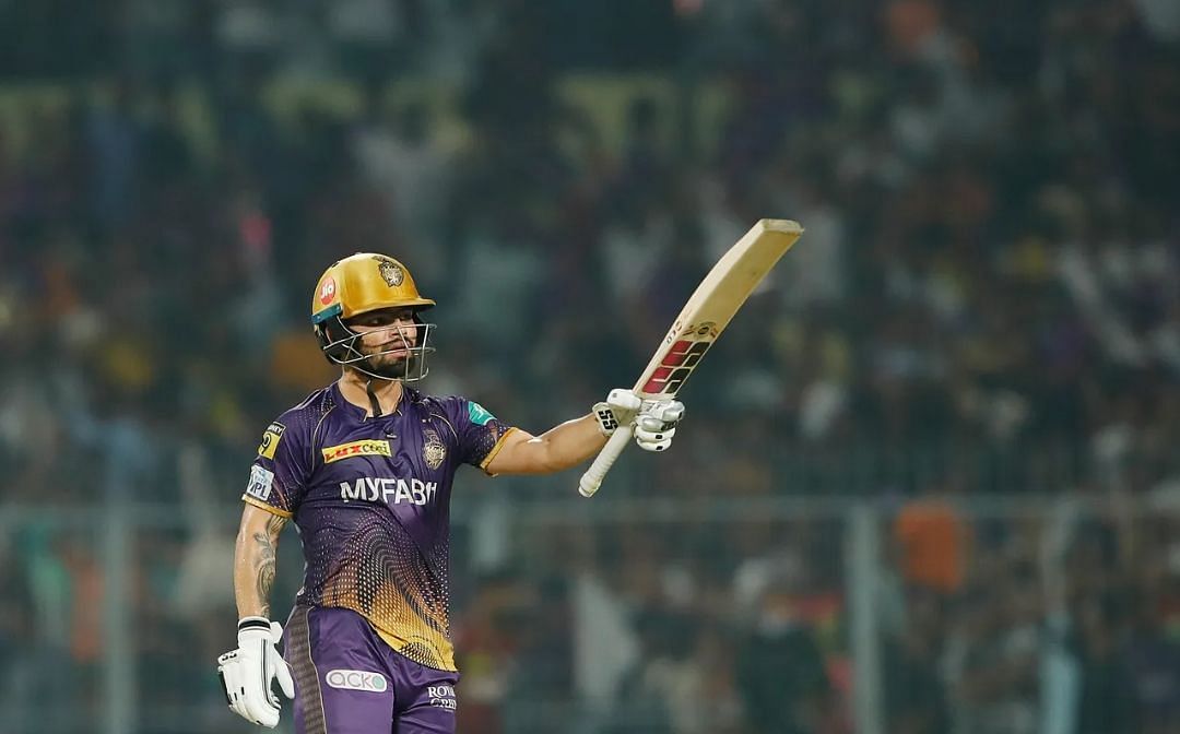 Rinku Singh during KKR vs LSG clash [IPLT20] 