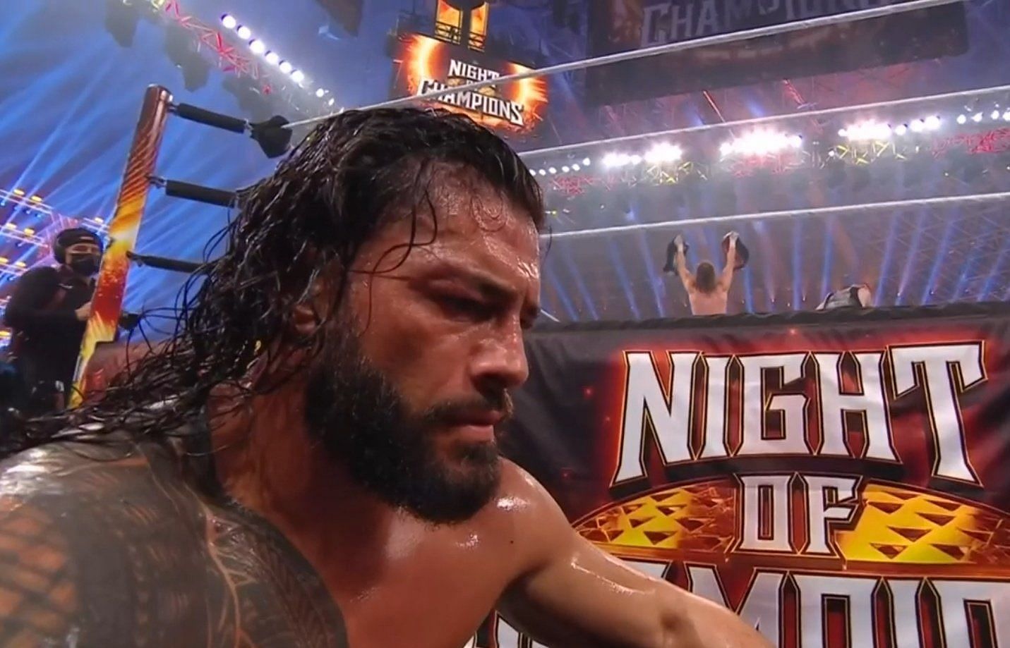 Roman Reigns was devastated after the loss at Night of Champions