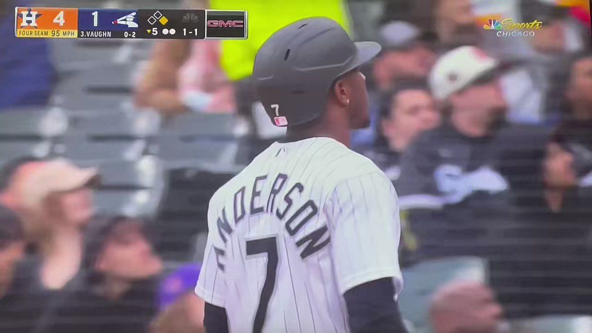 Tim Anderson is out here making history 🤯