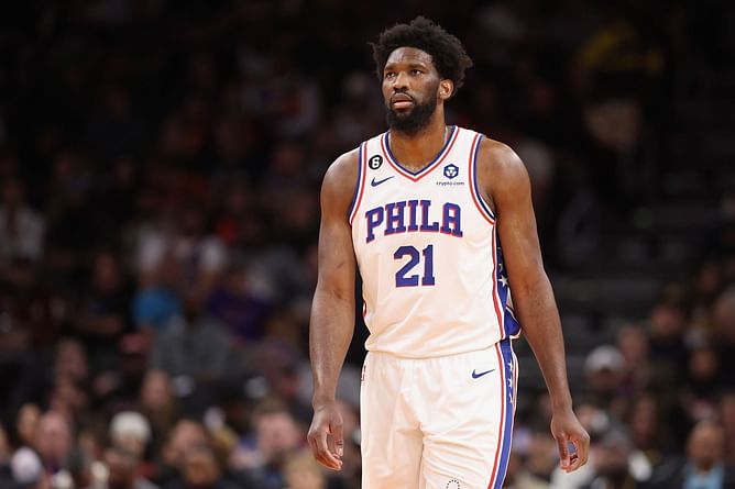 What did Joel Embiid say after winning 2023 NBA MVP award?