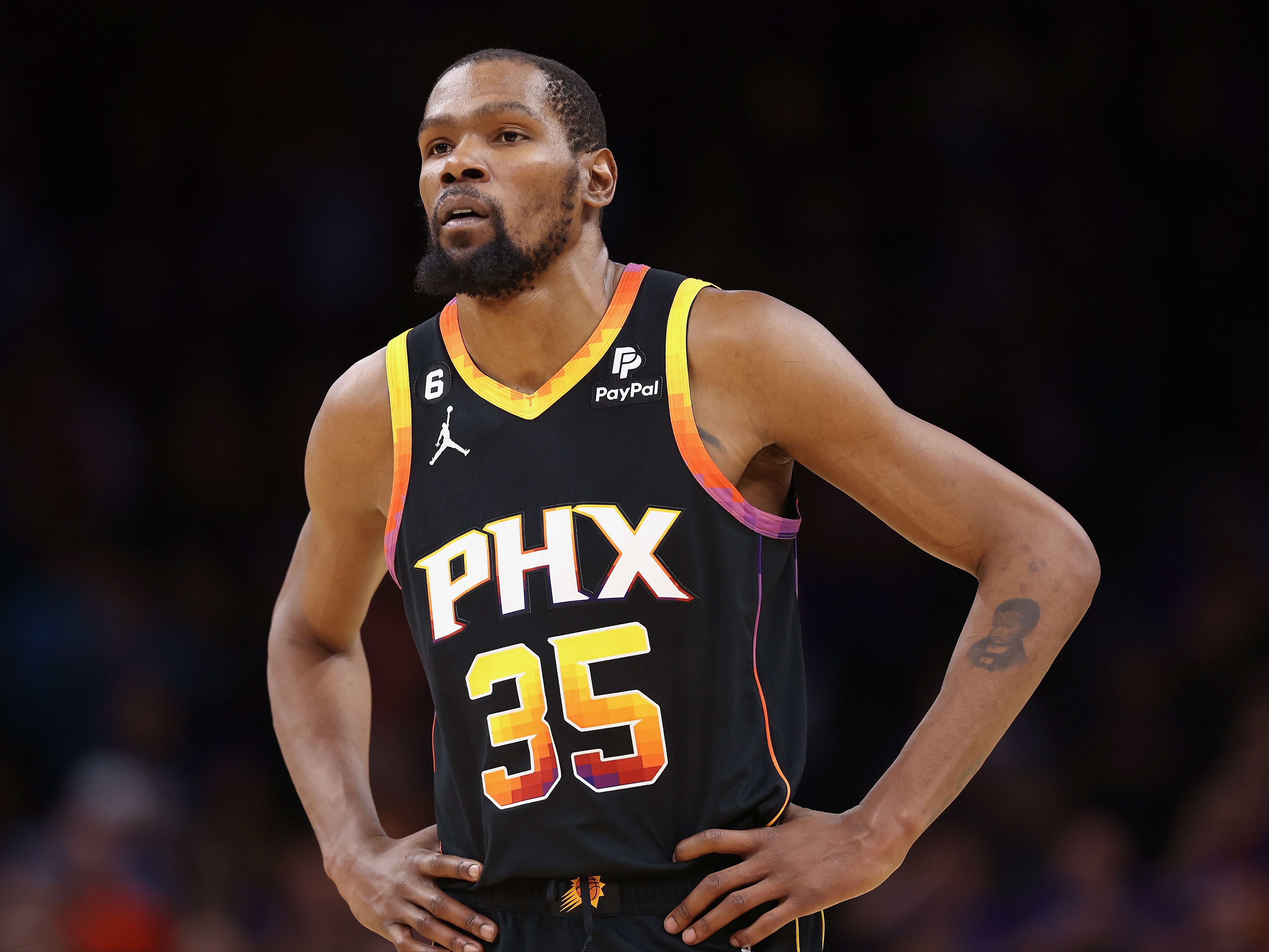 Phoenix Suns superstar Kevin Durant 