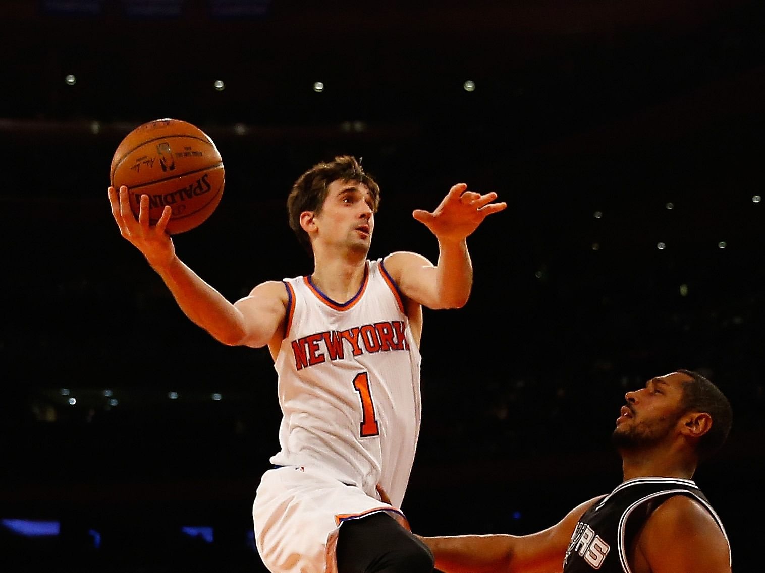 Alexey Shved during his time with the New York Knicks.