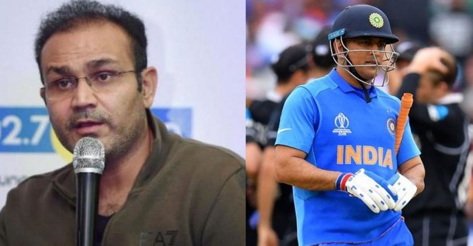 Virender Sehwag played under MS Dhoni for several years.