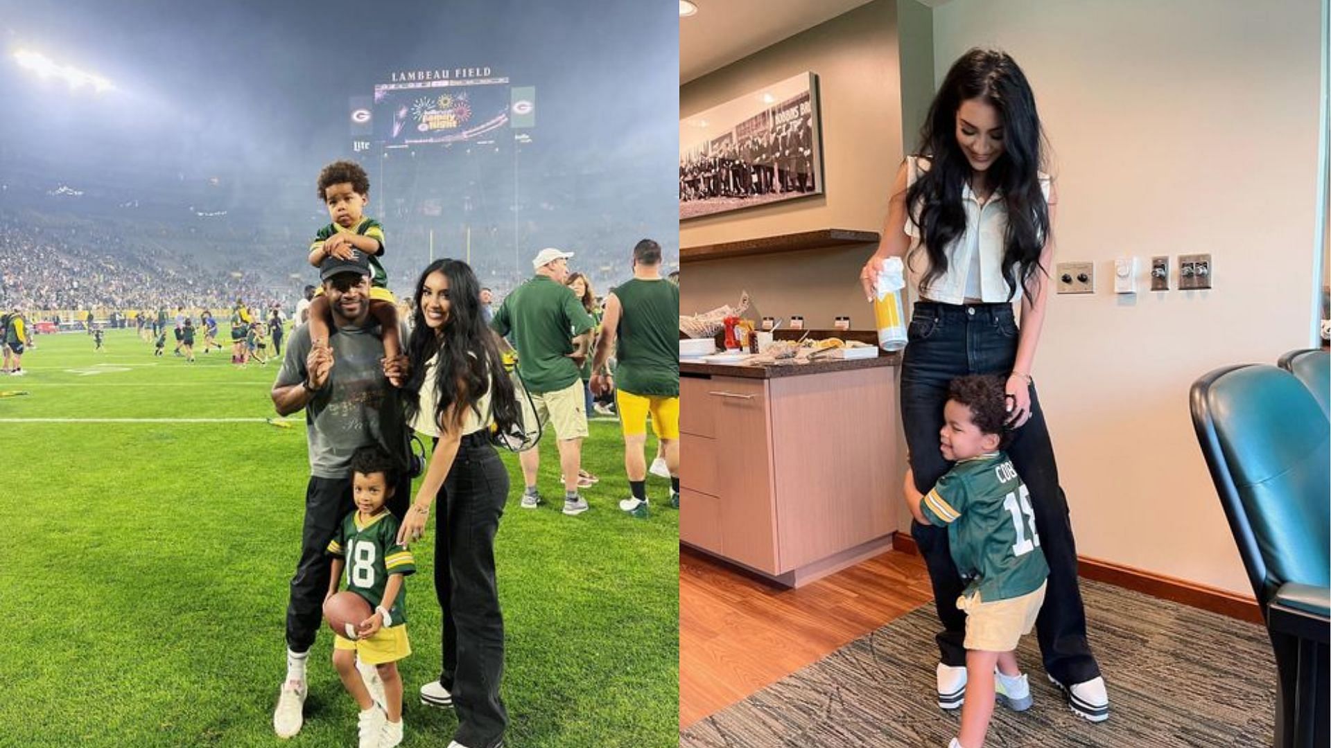 Image Credit: Randall Cobb&#039;s wife Aiyda&#039;s IG account (@ayidacobb)