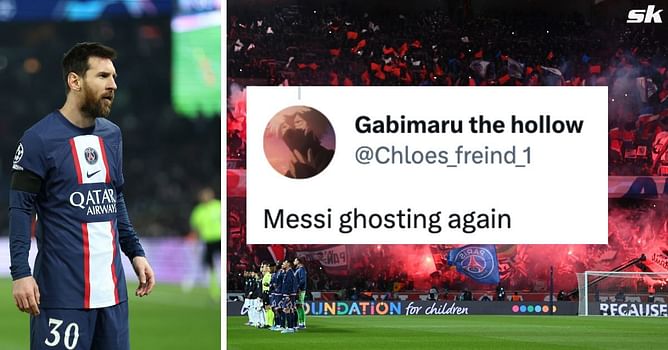 “Advantage every other team” “Ghosting again” - PSG superstar Lionel Messi gets trolled before kickoff as he partners Mbappe and Ekitike