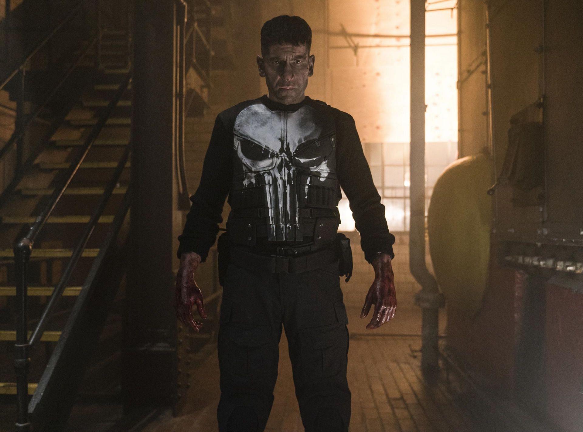 Jon Bernthal shows off his dedication to the Punisher role with firearms and physical training ahead of his highly anticipated comeback in the MCU (Image via Netflix)