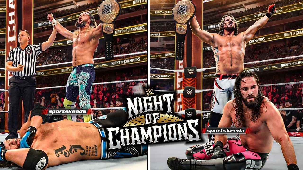 AJ Styles and Seth Rollins will have an amazing battle at WWE Night of Champions 2023