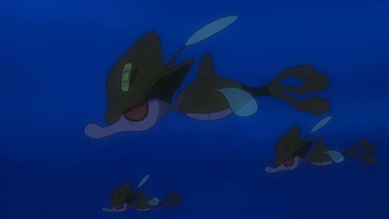 Skrelp as it appears in the anime (Image via The Pokemon Company)