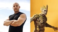 Vin Diesel plays Dom Toretto in Fast & Furious and Groot in the MCU (Images via Universal/Marvel)