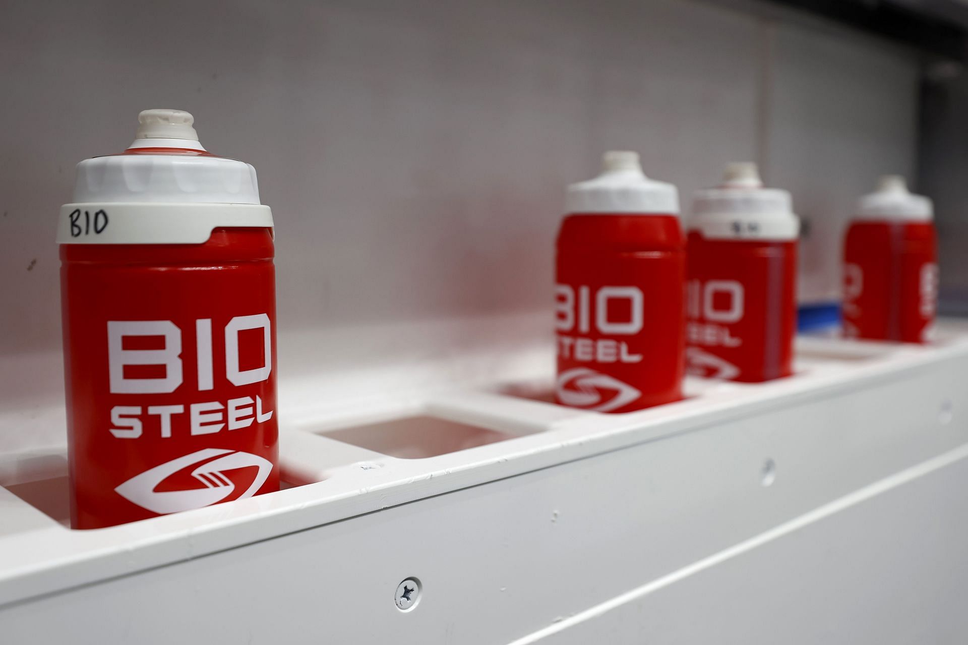 Pre-match setup for drinks (Image via Getty)