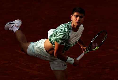 Carlos Alcaraz at the 2023 French Open