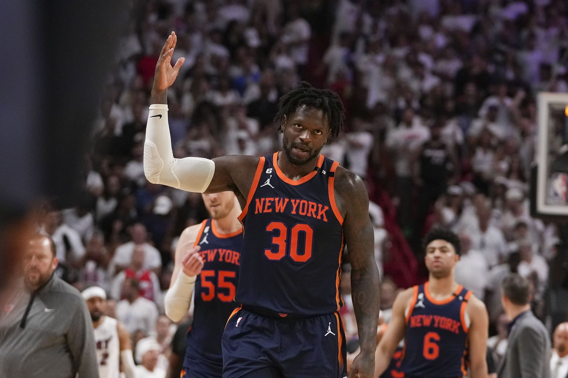 New York Knicks v Miami Heat - Game Three
