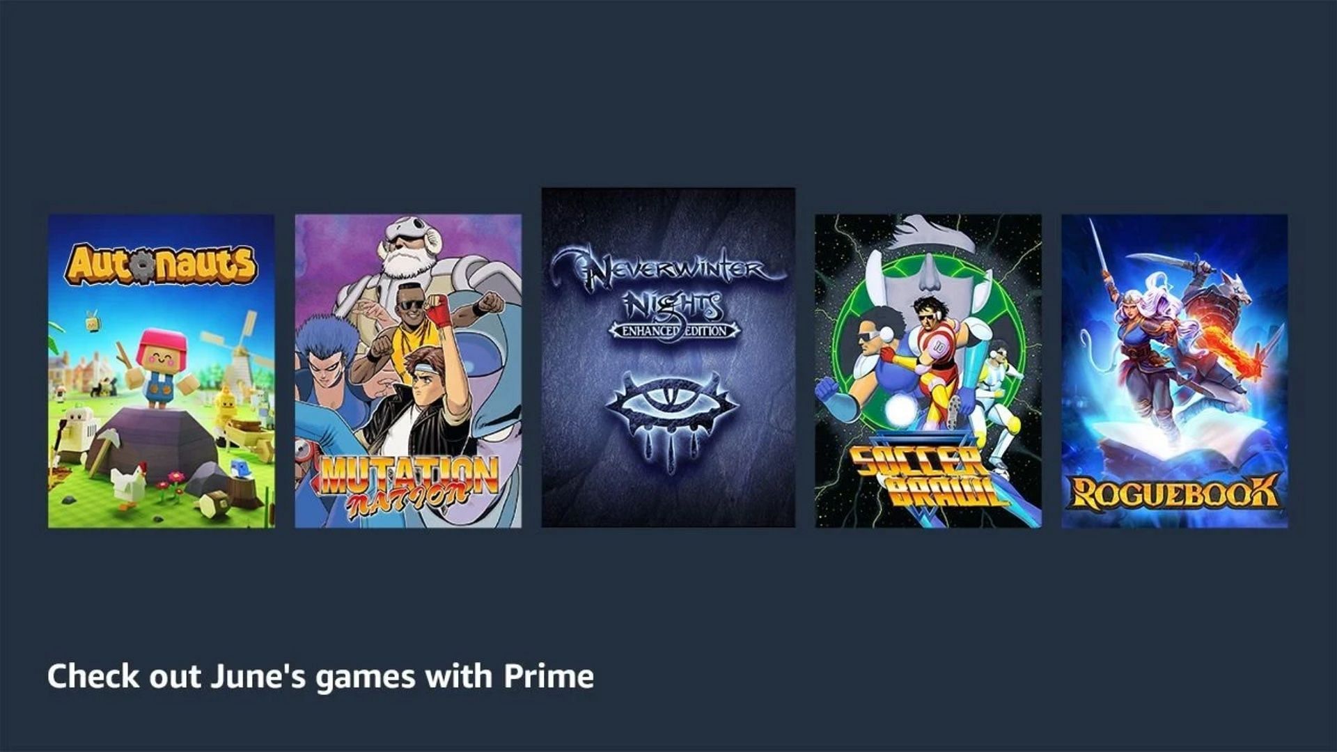 Amazon announces 13 free Prime Gaming titles for June (image via Amazon Prime Gaming)