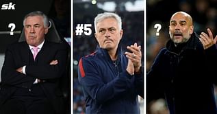 5 managers with most matches coached in Champions League history