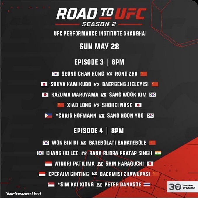 UFC could return to Singapore for a Fight Night card in August