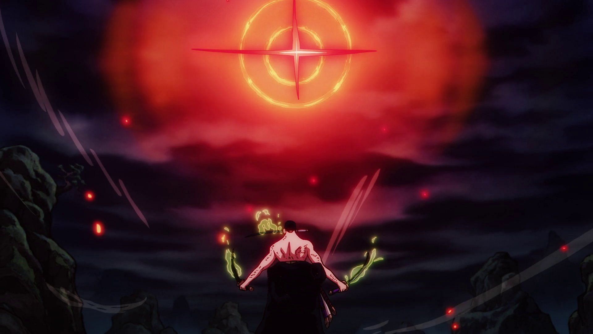 One Piece Chapter 1032: Zoro to defeat King with black blade sword  (multiple fights expected)