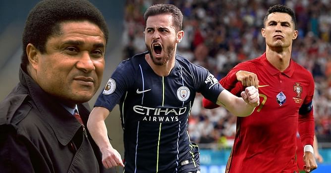 "Cristiano Ronaldo or Eusebio?" - Manchester City star Bernardo Silva makes bold claim as he picks between the two Portuguese greats