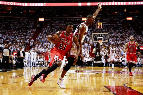 Jimmy Butler's draft position was relatively low (Image via Getty Images)