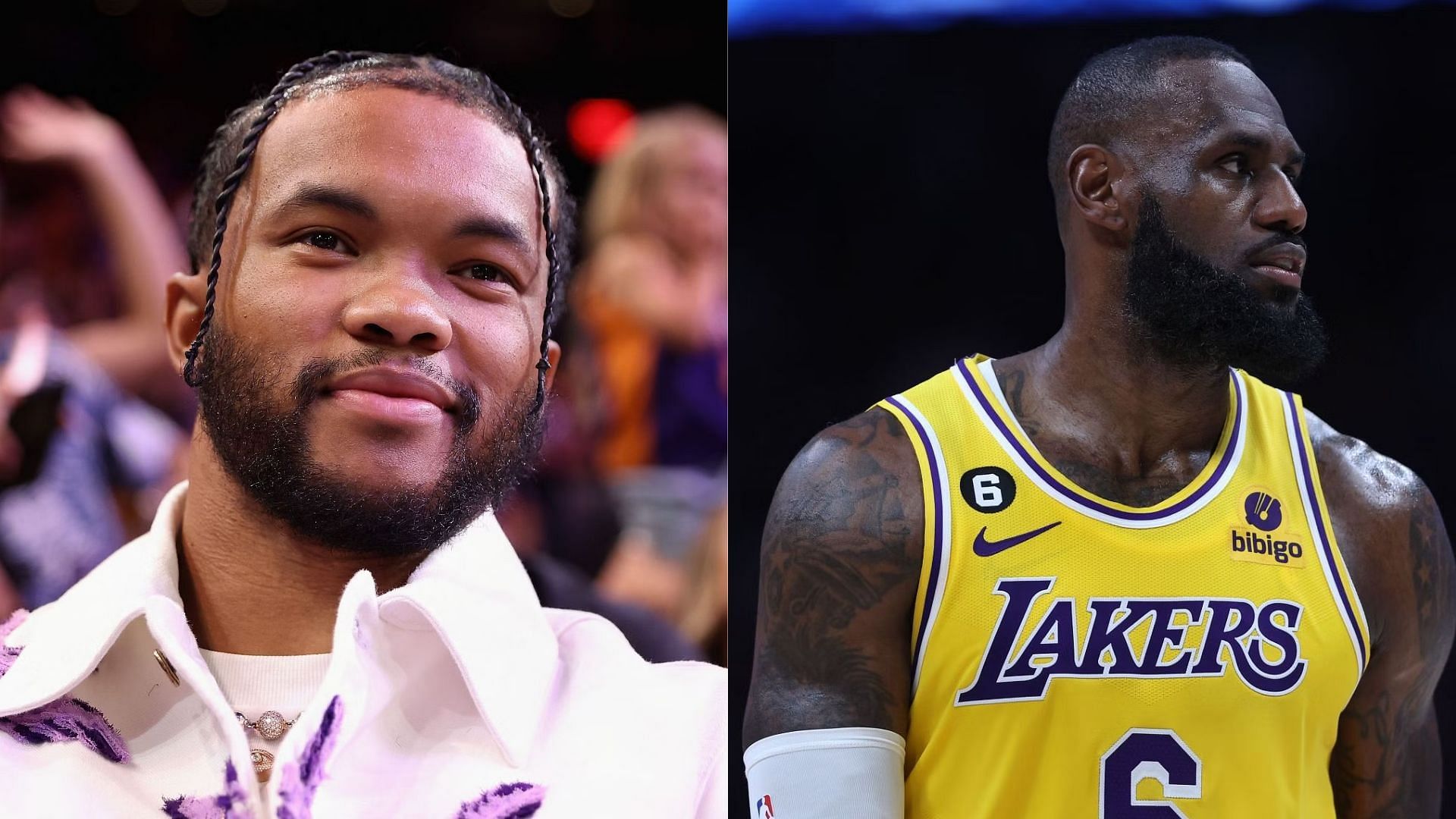 Arizona Cardinals quarterback Kyler Murray had something to say about the non-calls by the referees against LeBron James.