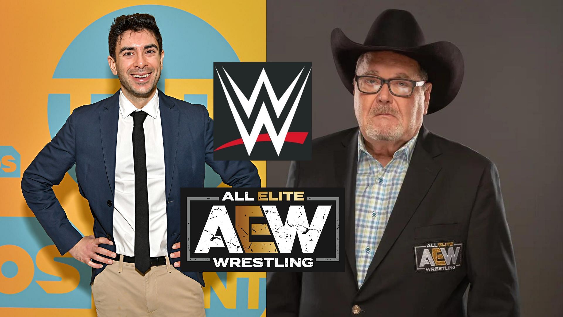 Tony Khan and Jim Ross are members of the AEW team