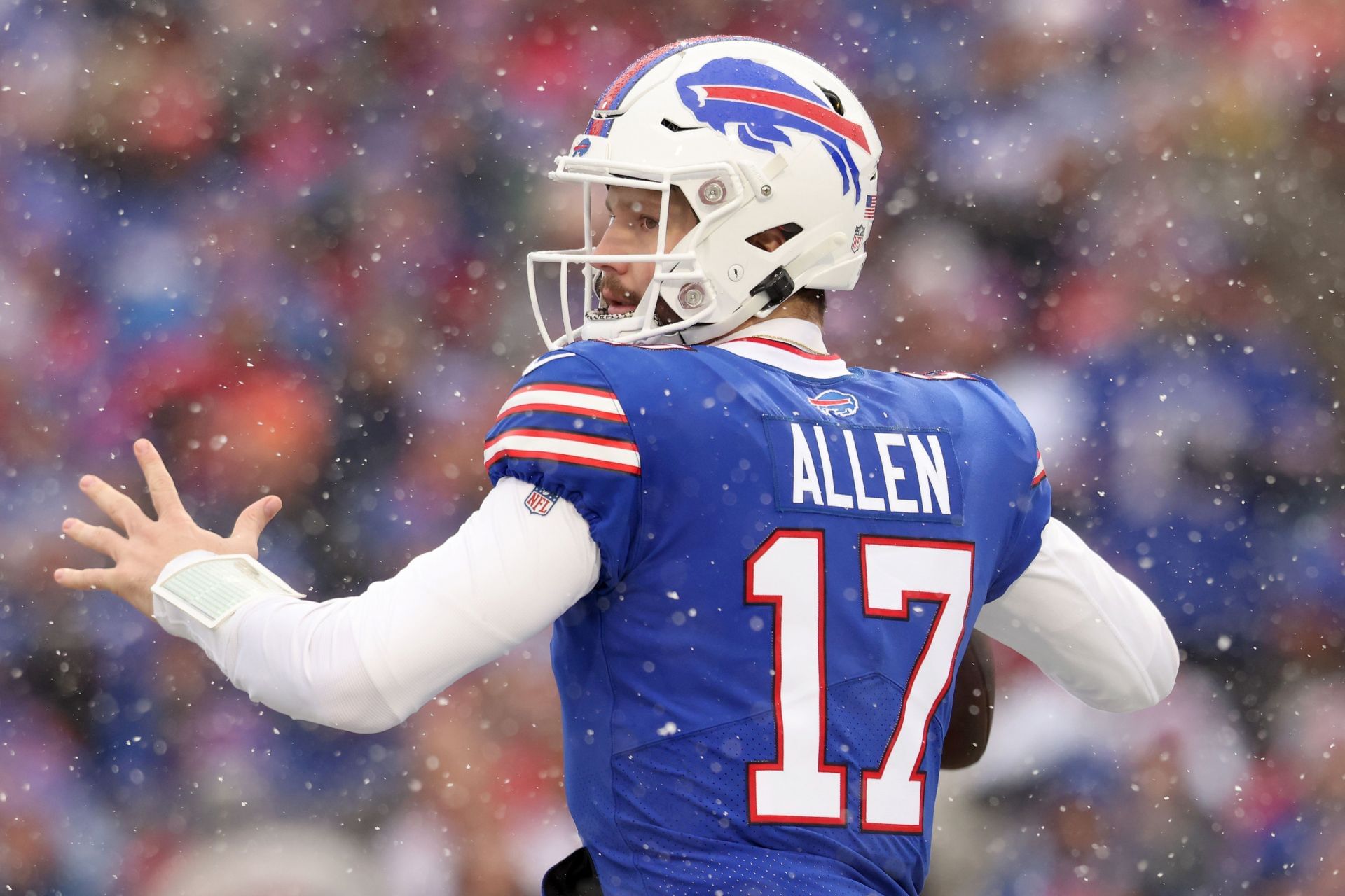 Josh Allen needed help