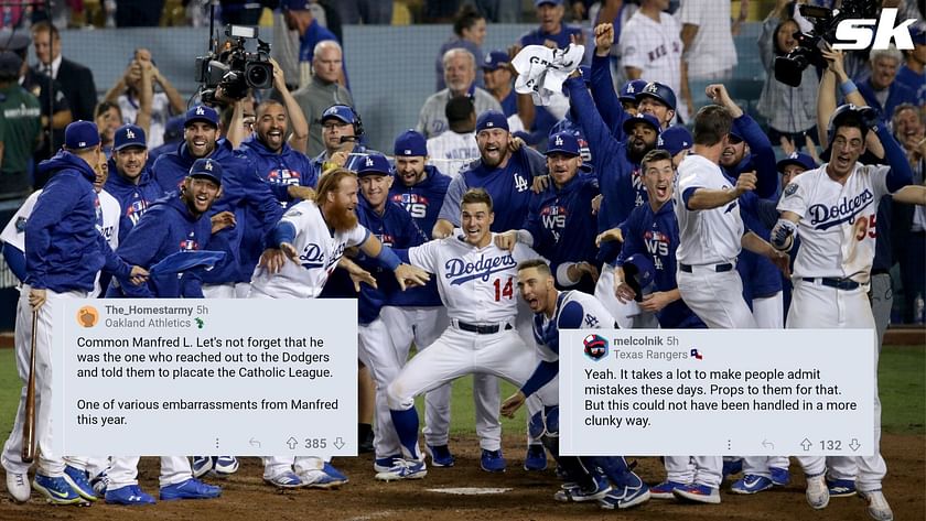 MLB fans react to LA Dodgers re-inviting banned group to Pride Night:  Takes a lot to make people admit mistakes these days