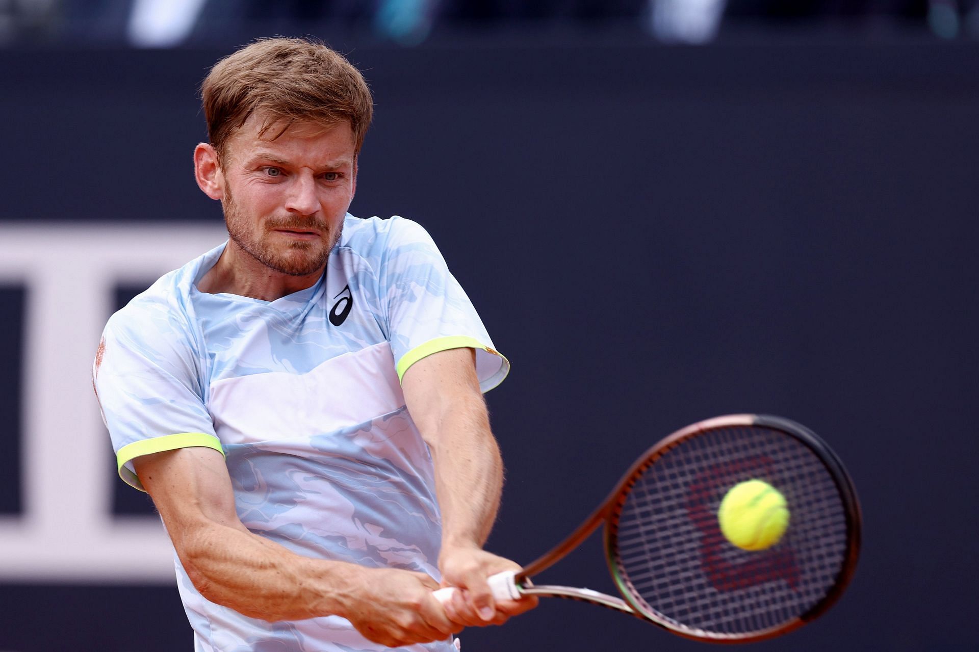 David Goffin at the 2023 Italian Open.