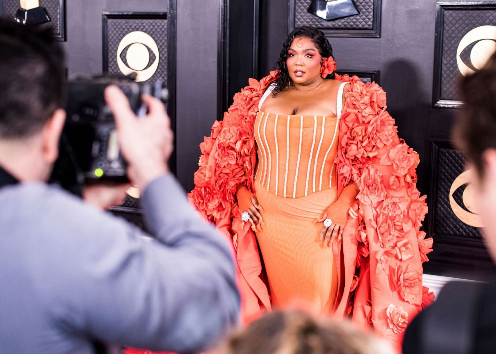 Lizzo, one of the performers at Splendour in the Grass 2023,  attends the 65th GRAMMY Awards on February 05, 2023 in Los Angeles, California