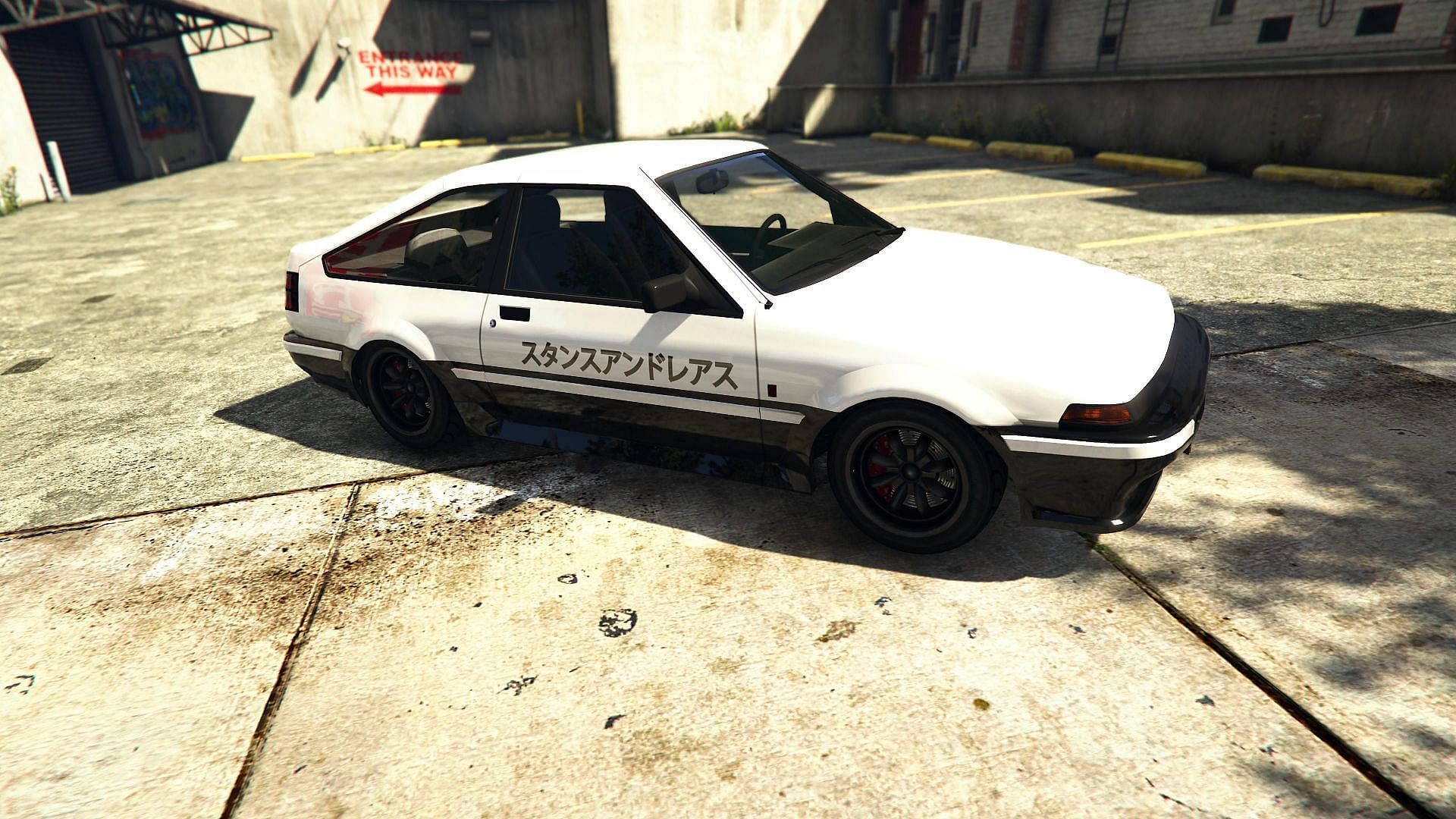 An example of a basic build Initial D fans might enjoy (Image via Rockstar Games)