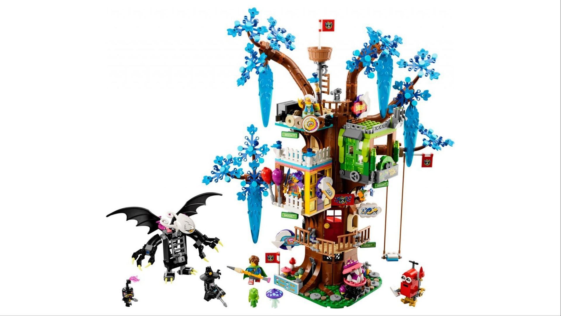 DREAMZzz Fantastical Tree House (Image via LEGO)