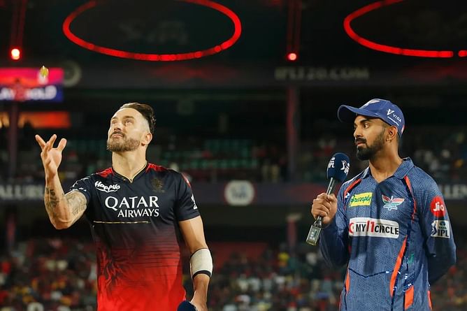 IPL 2023 : RCB ने टॉस जीतकर बल्लेबाजी चुनी, LSG के खिलाफ दिग्गज तेज गेंदबाज की वापसी