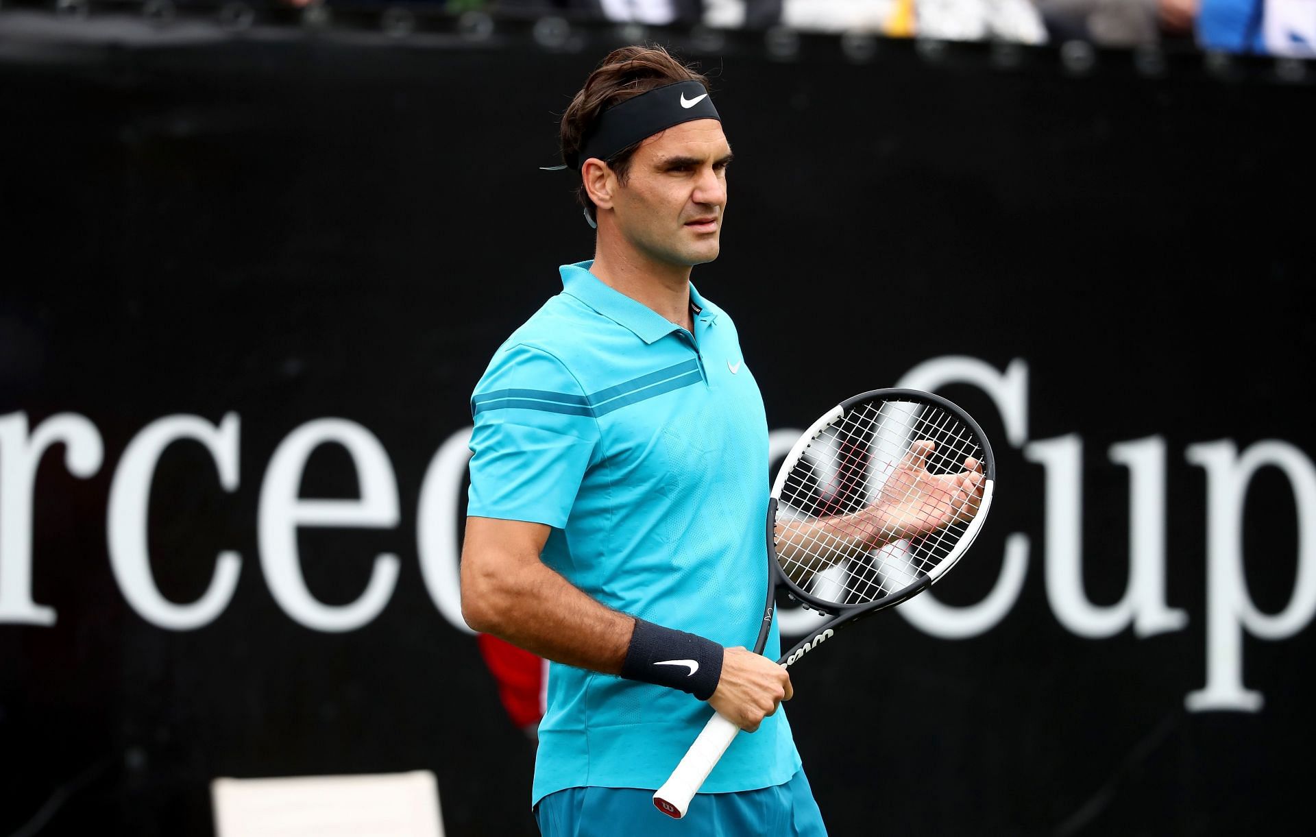 Roger Federer v Mischa Zverev - Mercedes Cup Stuttgart