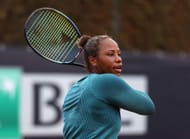 Taylor Townsend at the 2023 Italian Open.