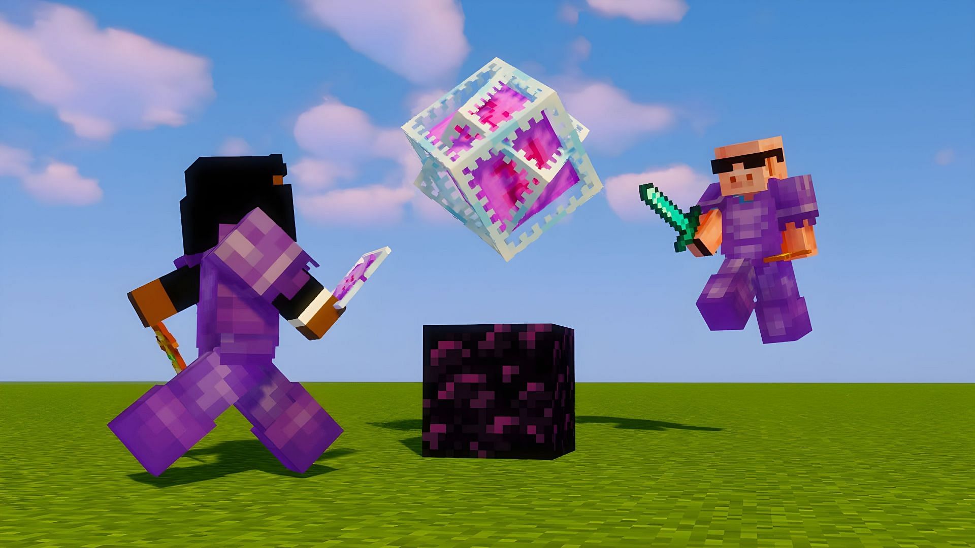 Crystal PvP is an extremely unique form of Minecraft PvP (Image via Youtube/Goonq)