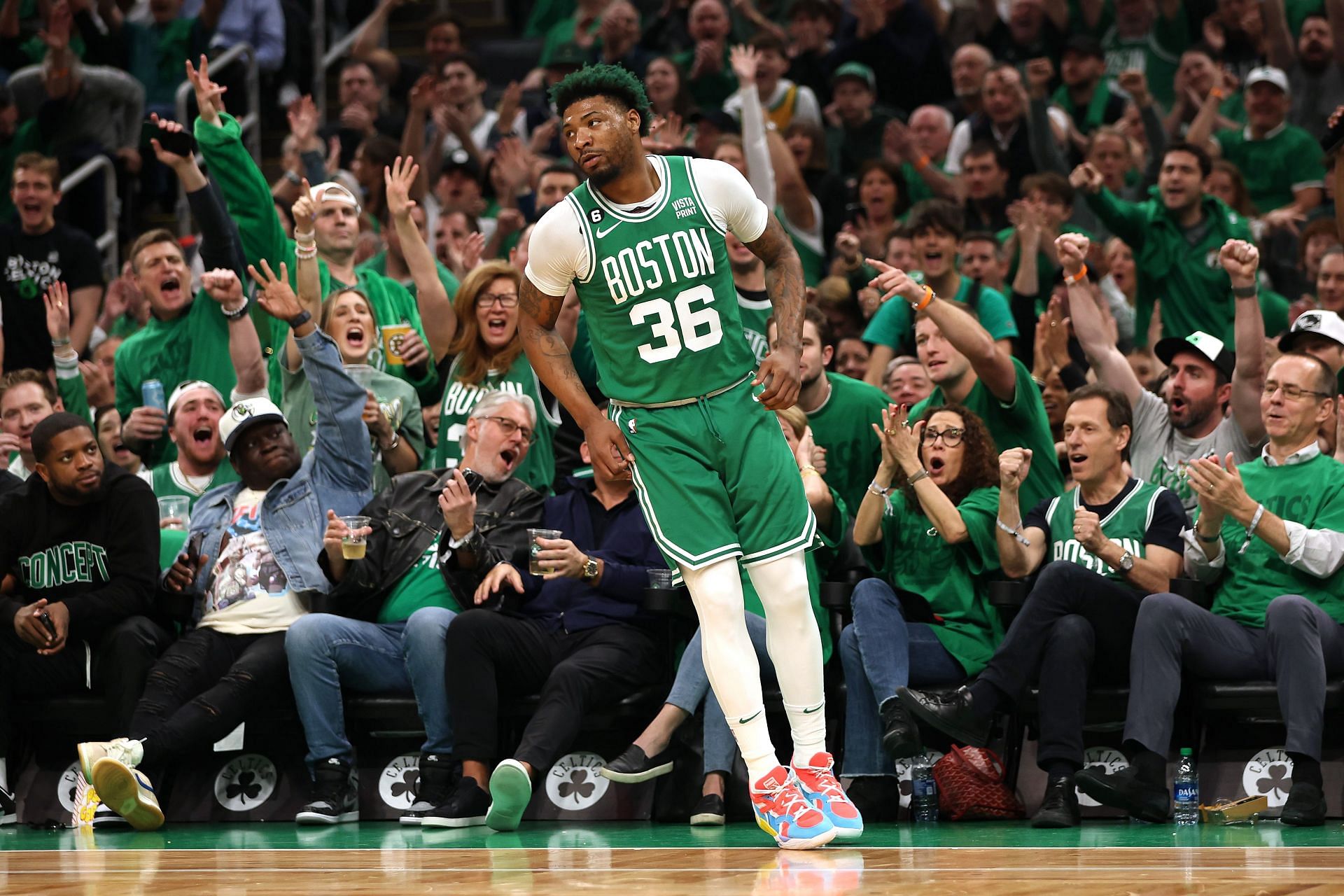 What are Marcus Smart's contract details with Boston Celtics? Salary