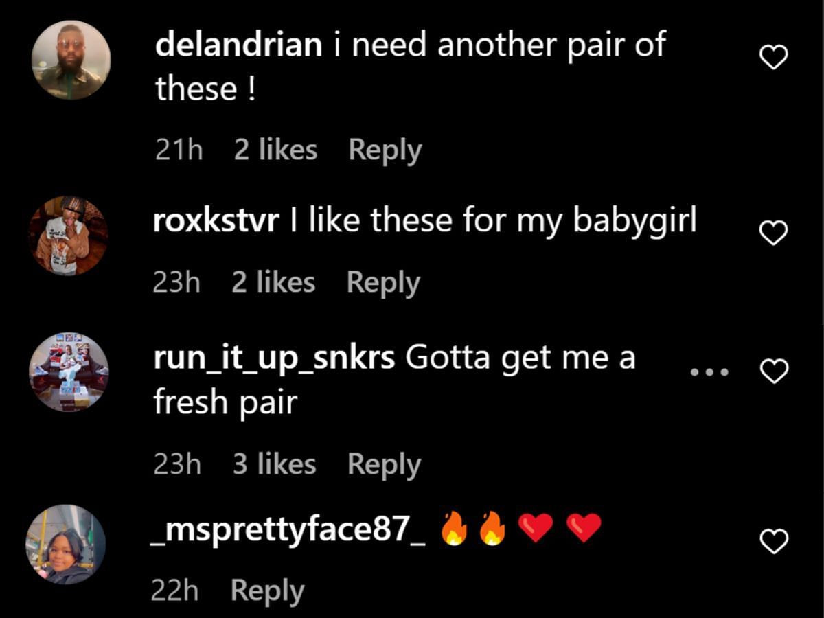 Sneakerhead&#039;s excited reaction (Image via Instagram)
