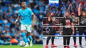 "Acknowledges your Tribal Chief!" - Bloodline member sends a message to Manchester City player Kyle Walker