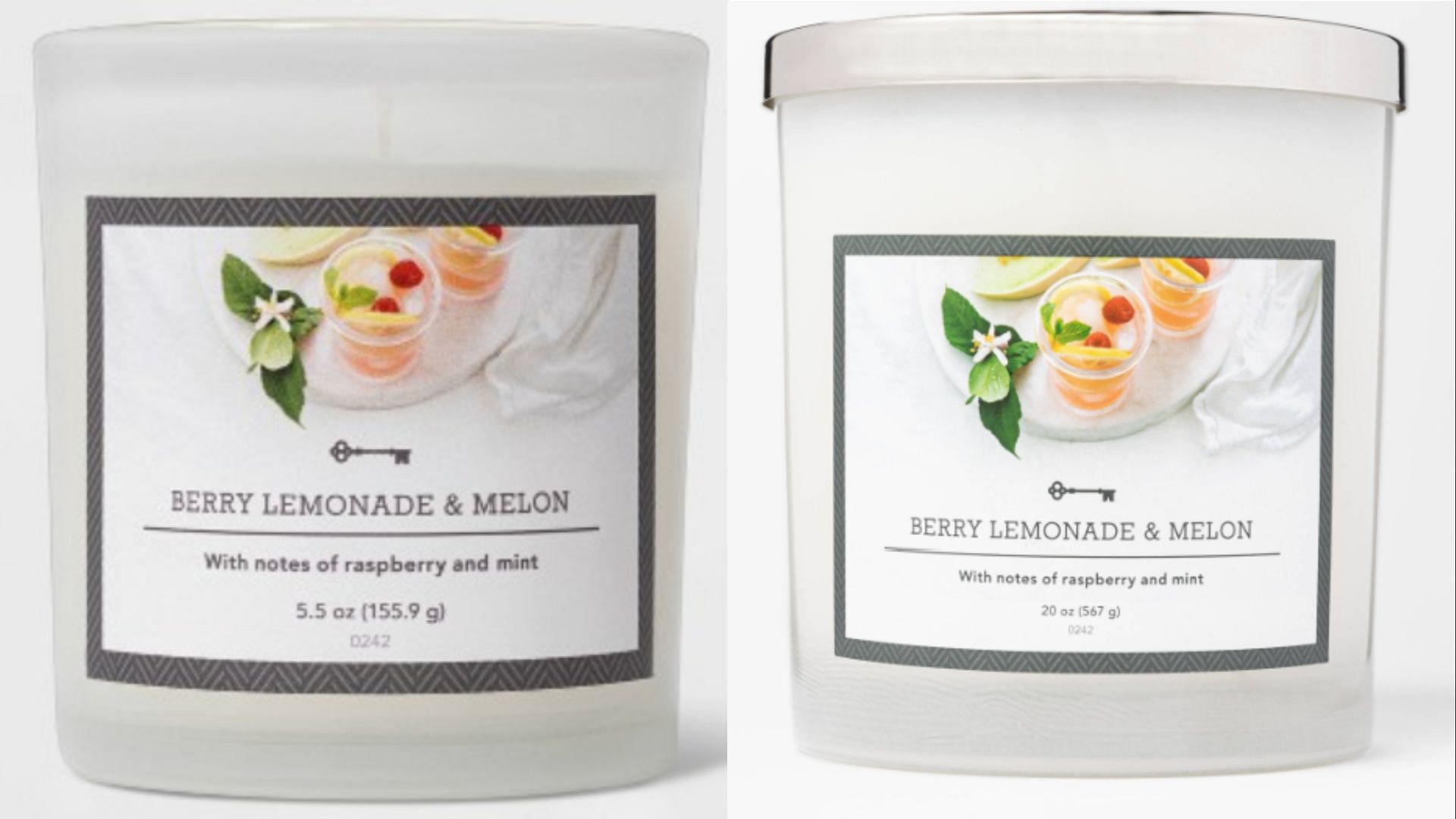 The recalled Threshold Glass Jar Candles can be returned for a full refund (Image via CPSC)