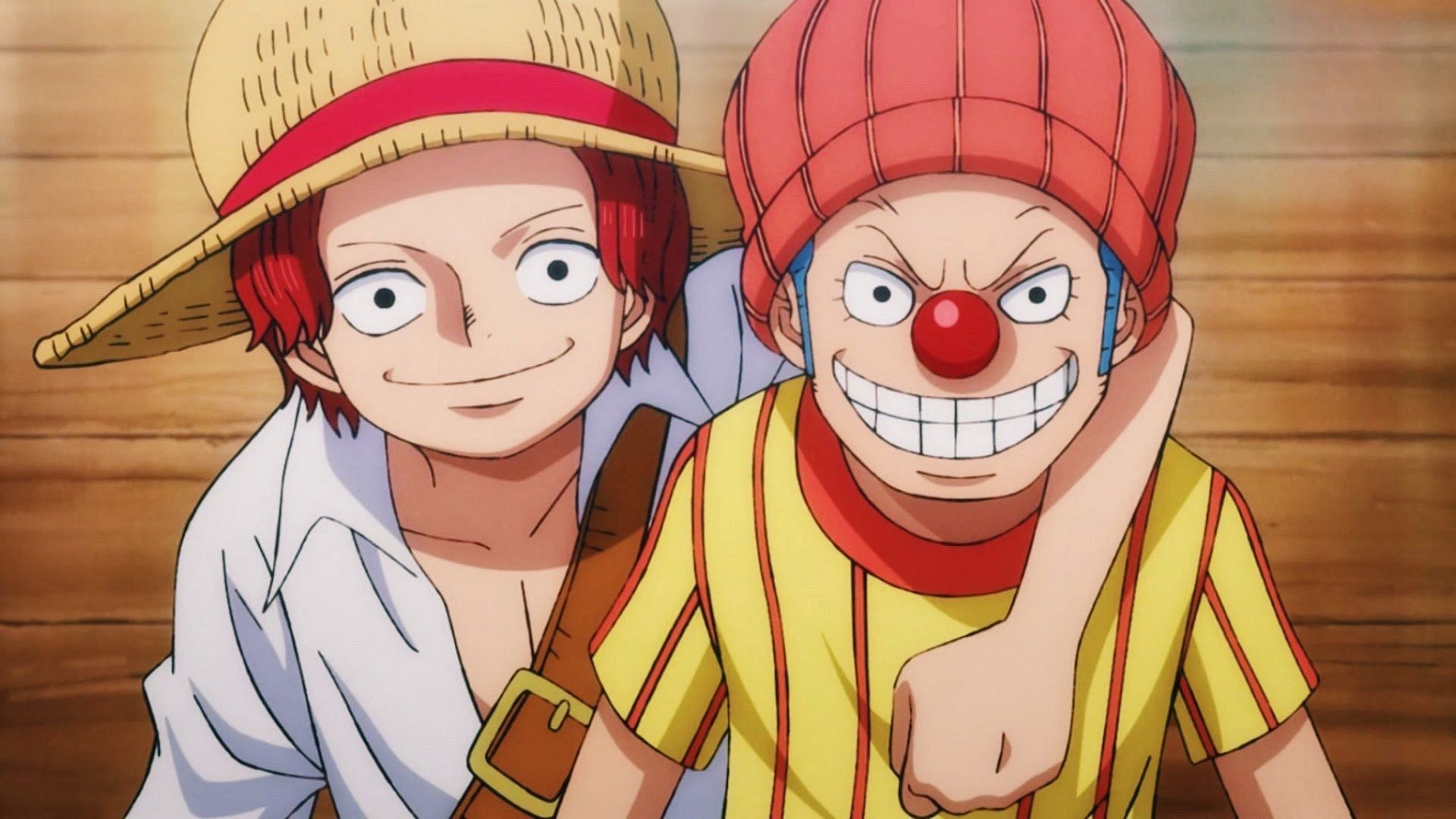 Shanks and Buggy have a comical and yet deep connection (Image via Toei Animation, One Piece)