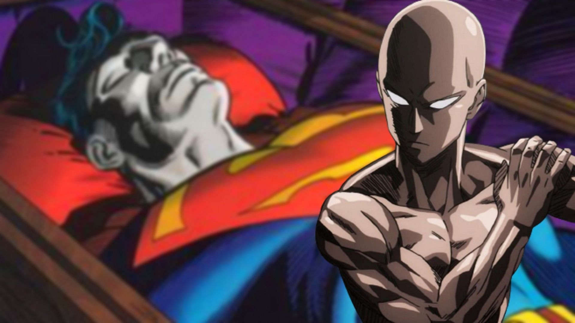 Fans react to an interesting fan art involving Saitama and Superman (Image via Reddit thread r/OnePunchMan)