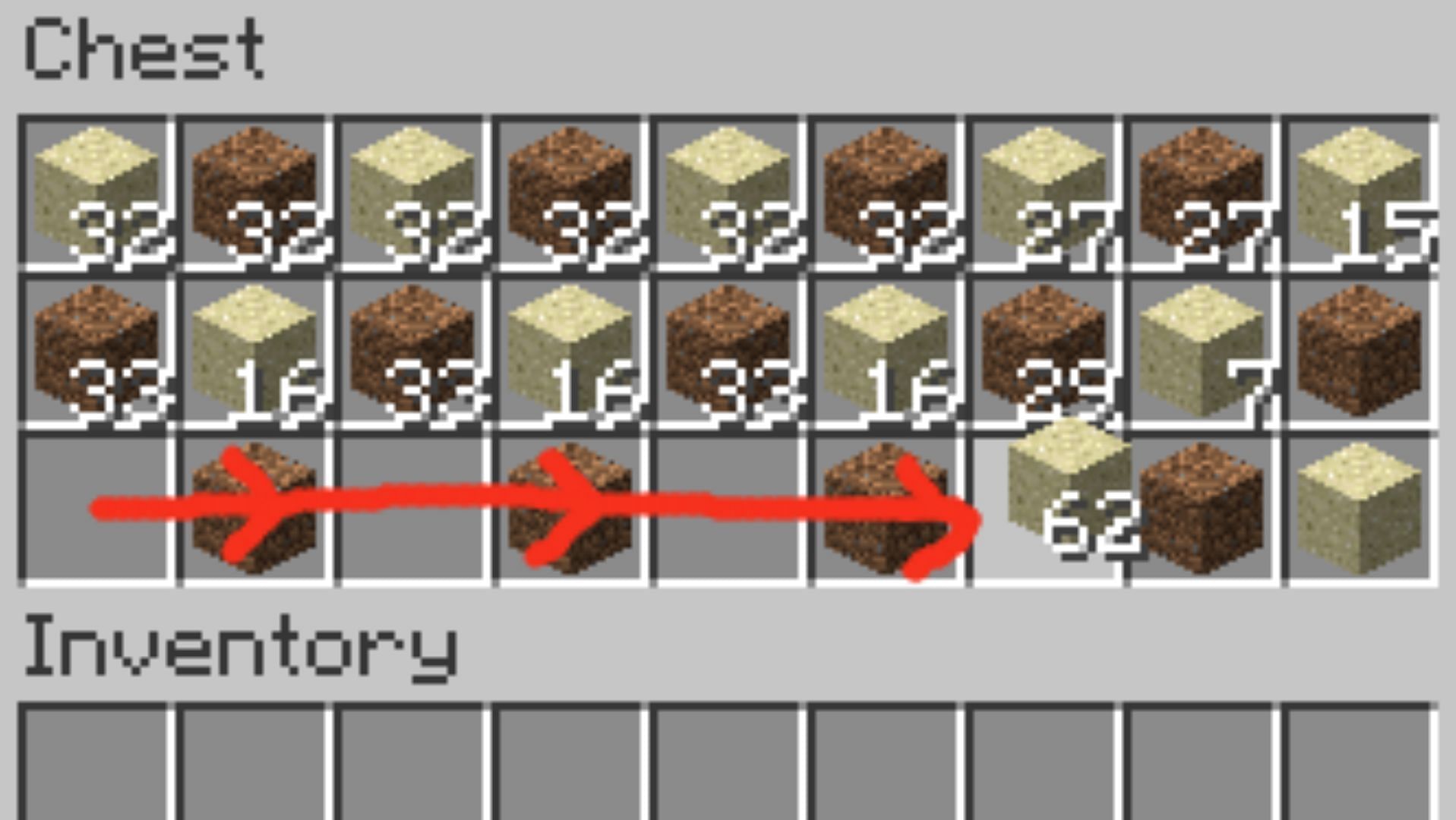 Mouse Tweaks adds several mouse shortcuts to better organize inventories and chests in Minecraft (Image via Mojang)