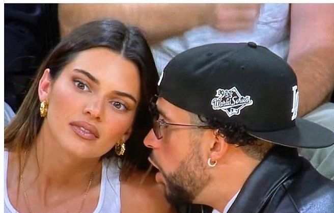 John Keil on X: Lmao Bad Bunny and Kendall Jenner recreating this meme 😂   / X