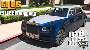 Where to find Enus Super Diamond luxury sedan in GTA 5 Story Mode?