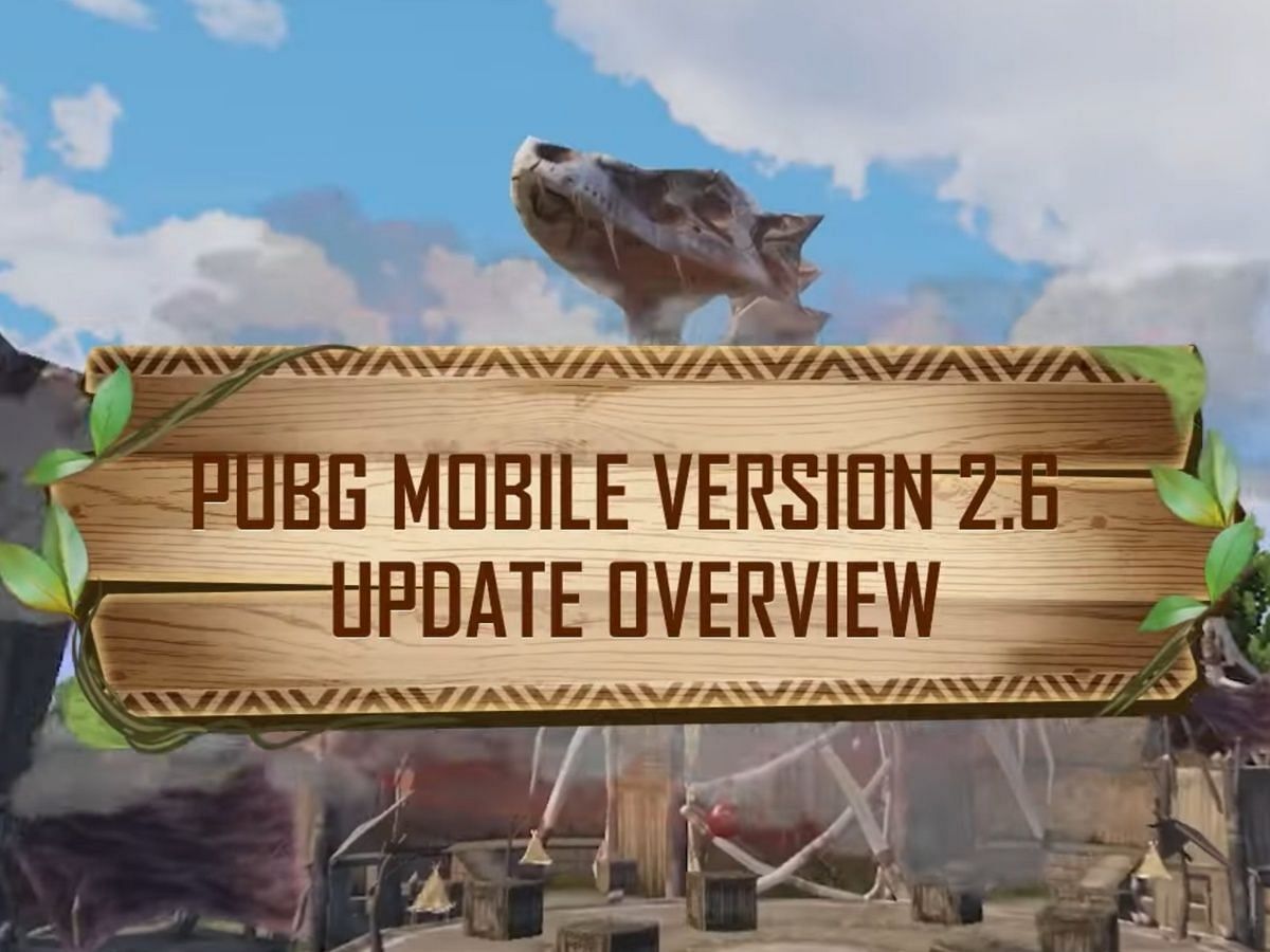 Notas de atualização do PUBG MOBILE 2.6