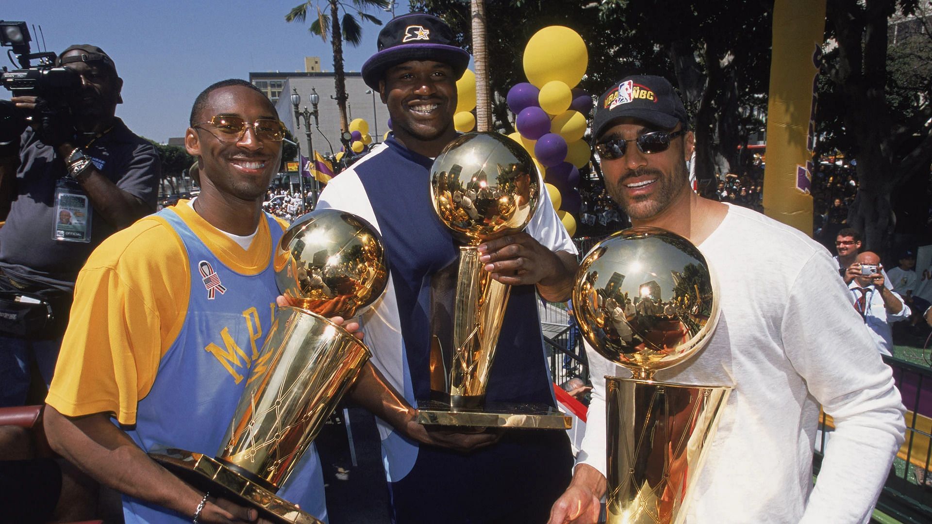 LA Lakers Championship Threepeat 2000-2002