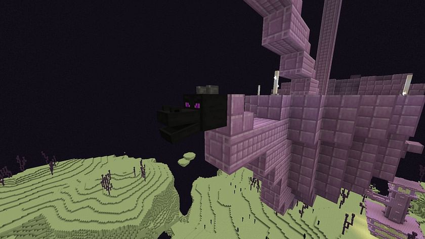 Minecraft How to Find the Ender Dragon and the Rarest Minecraft